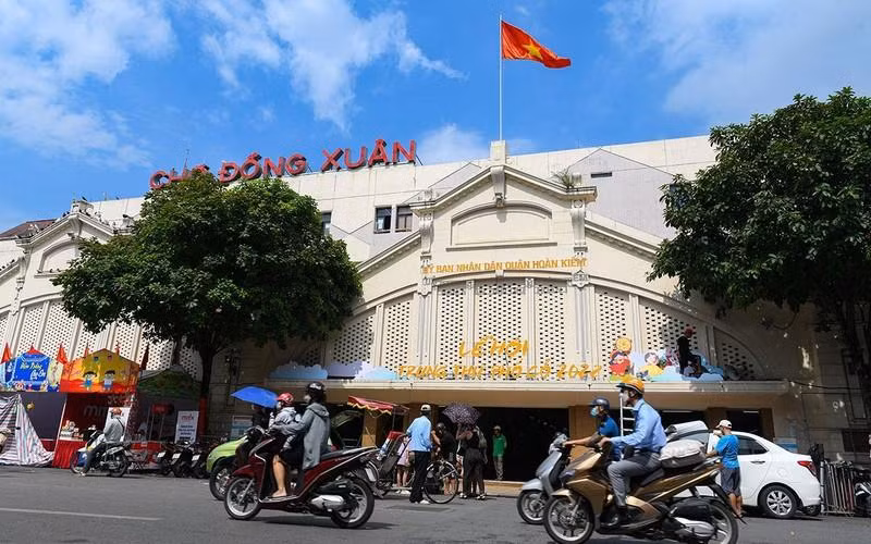 Рынок Донгсуан сегодня.