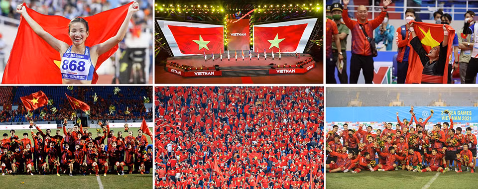 Спортивная делегация Вьетнама успешно выступила на соревнованиях, заняв первое место среди всех делегаций-участниц. Фото: VGP