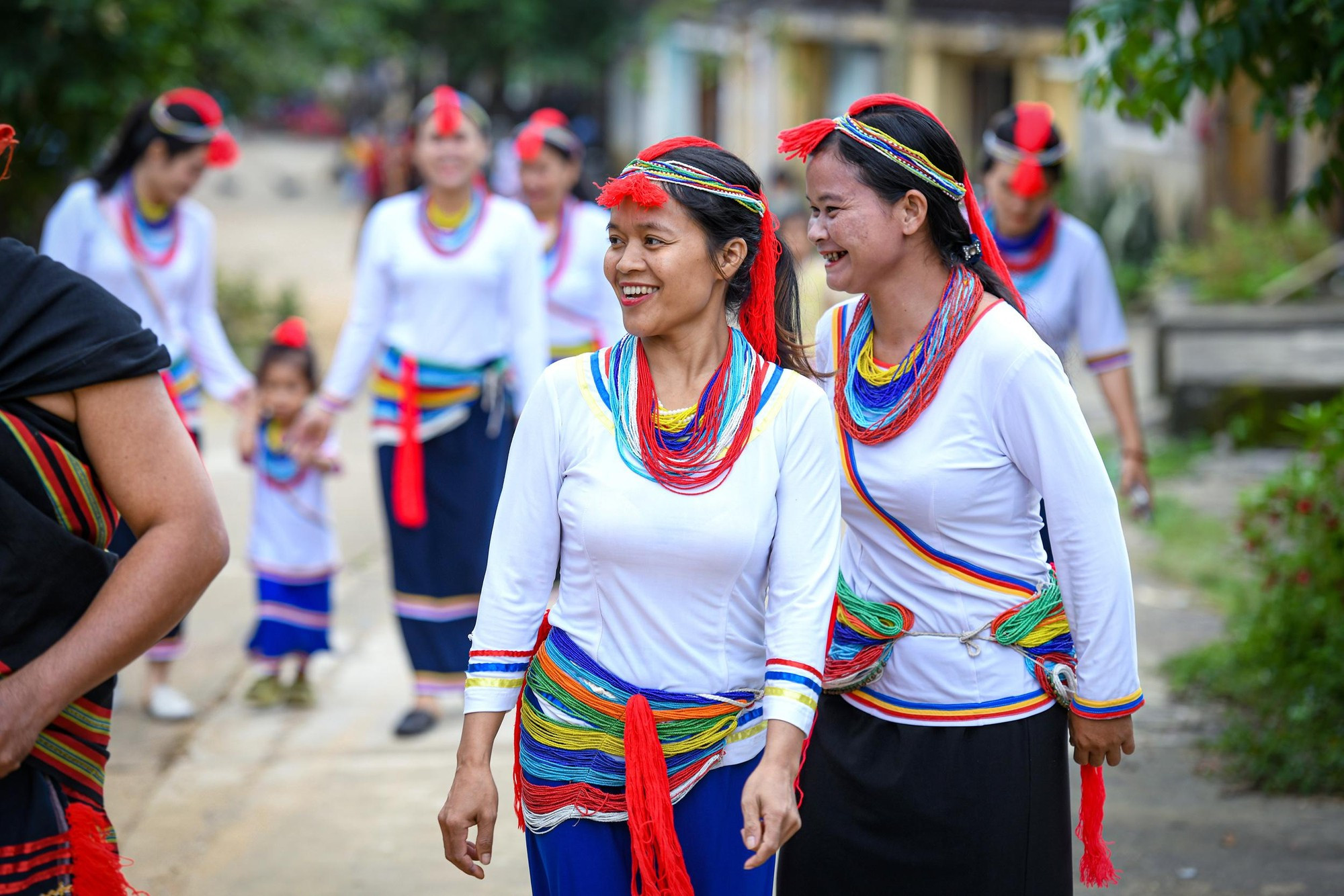 Традиционный костюм женщин Ко. Фото: Тхань Дат