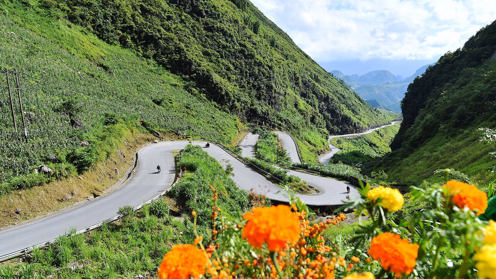 В Хажанге есть множество перевалов, крутых и опасных склонов. Тем не менее, склон Тхамма, расположенный на шоссе 4C, соединяющем городок Йенминь и общину Фокао, имеет уникальную особенность, очаровывающую всех туристов.