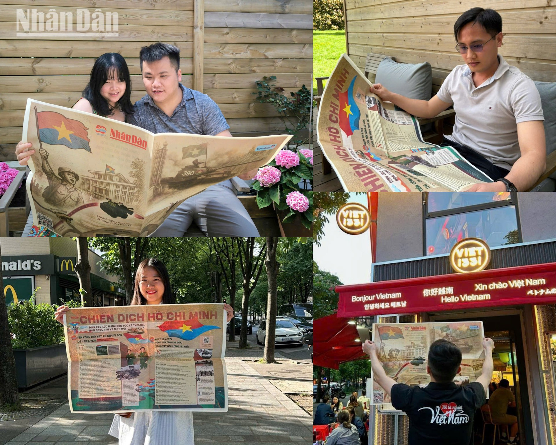 Молодые люди были рады получить специальное приложение и выразили надежду, что газета «Нянзан» будет выпускать больше значимых публикаций, чествующих страну и народ Вьетнама. Молодые люди были рады получить специальное приложение и выразили надежду, что газета «Нянзан» будет выпускать больше значимых публикаций, чествующих страну и народ Вьетнама.