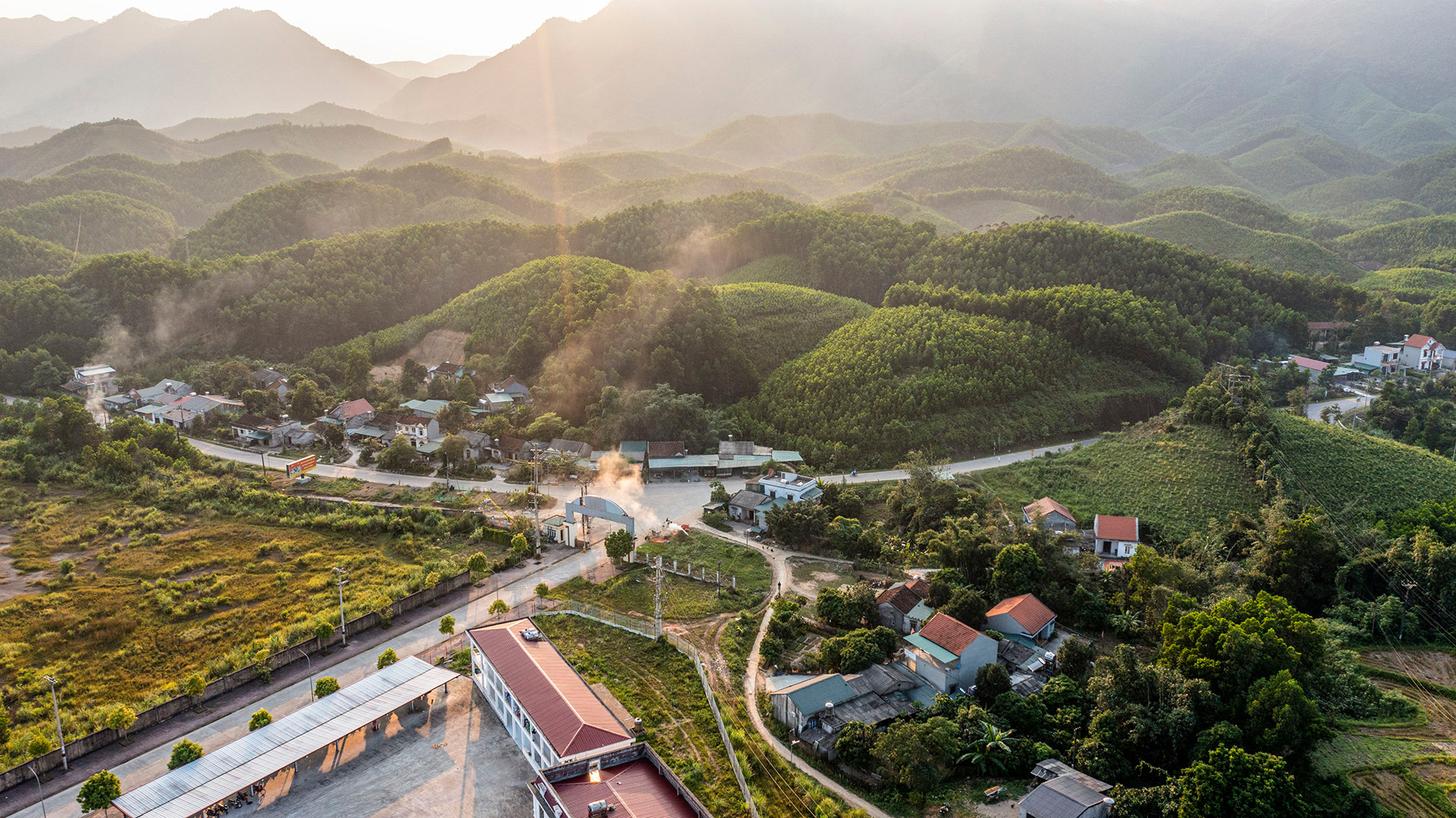 Пейзаж уезда Батье. Пейзаж уезда Батье.