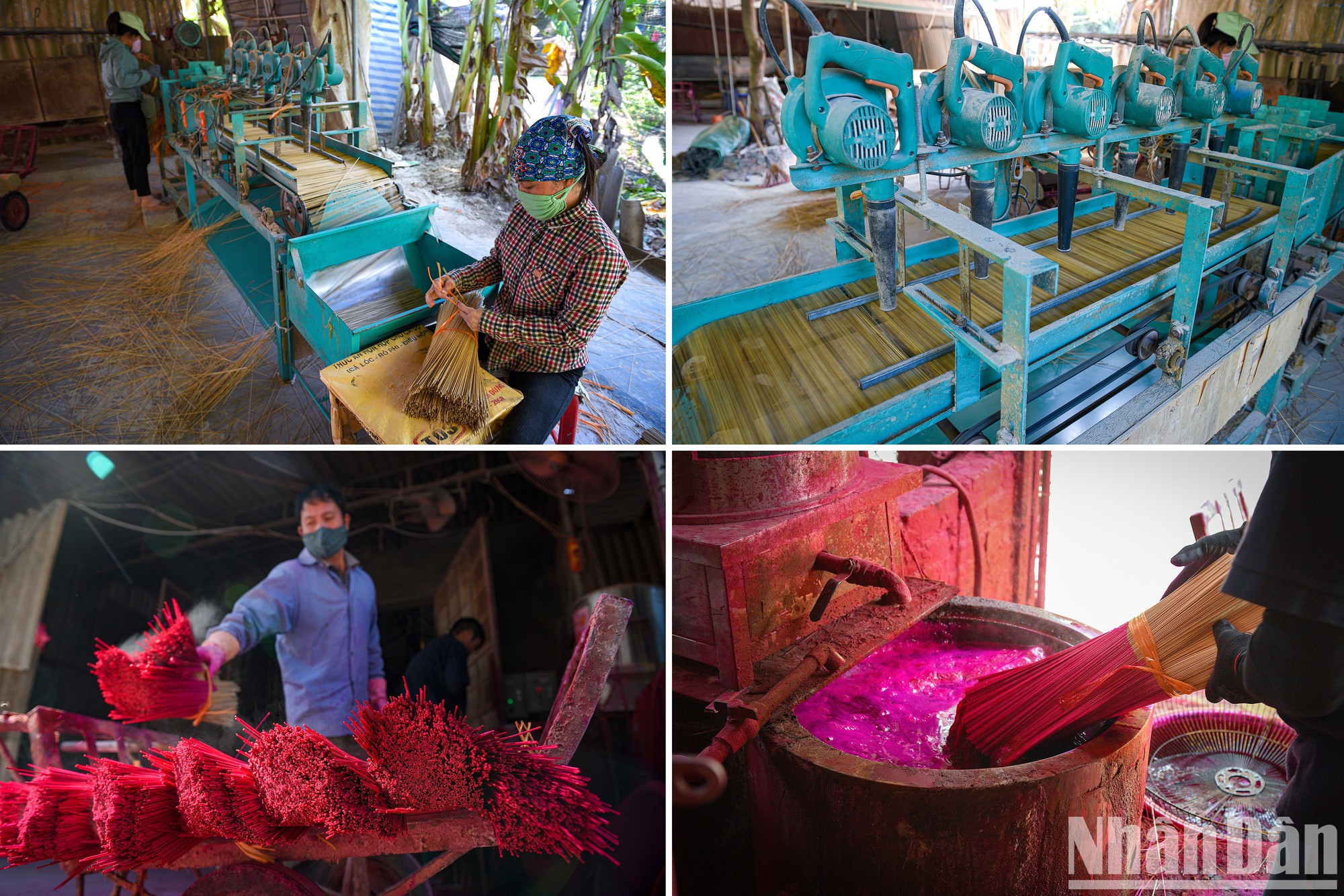 Процесс изготовления благовоний.