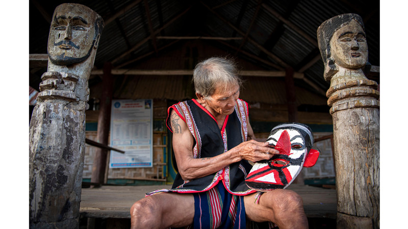 Содангский старик. Фото: Тхань Дат