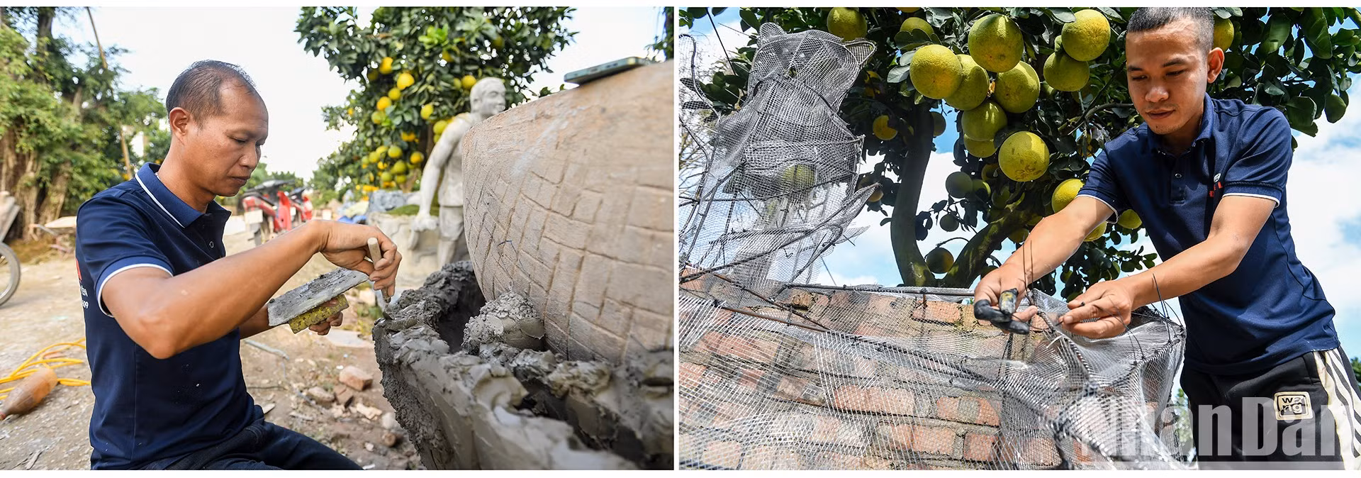 Для изготовления небольшого горшка с небольшим количеством деталей мастерам нужно около полумесяца, а для изготовления самого большого горшка – около двух с половиной месяцев.