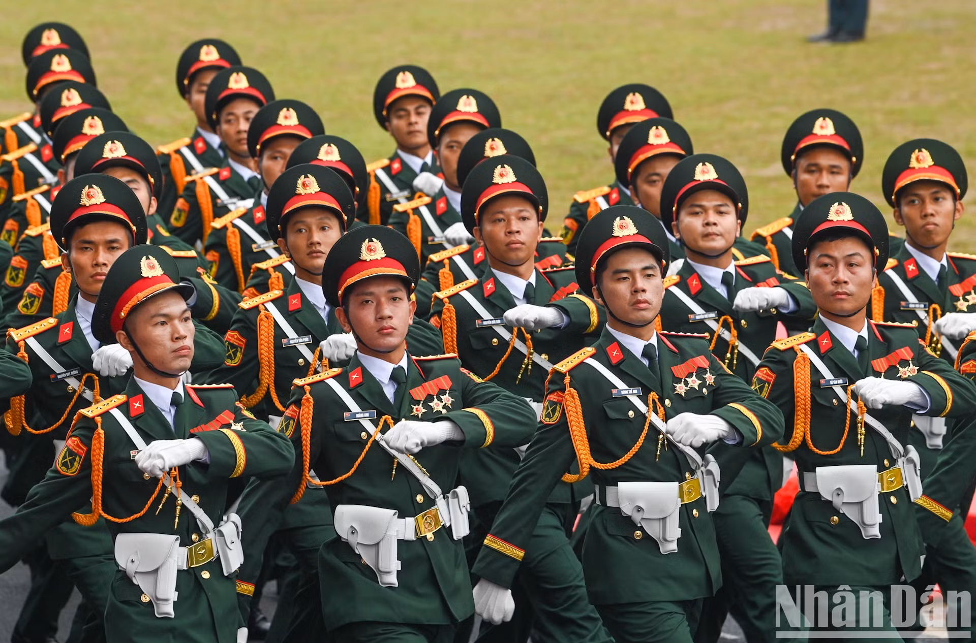 Группа офицеров пограничной службы.