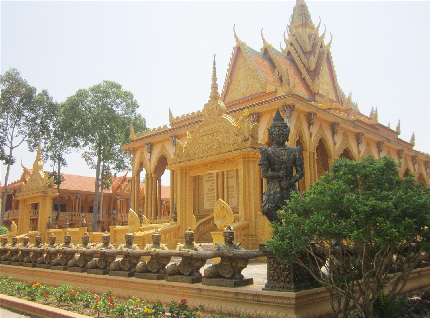 Пагода Вамрай в провинции Чавинь. Фото: baodantoc.vn Пагода Вамрай в провинции Чавинь. Фото: baodantoc.vn