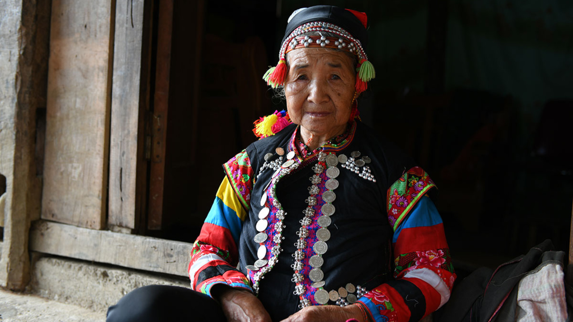 Пожилая женщина Лаху. Фото: Тхань Дат Пожилая женщина Лаху. Фото: Тхань Дат