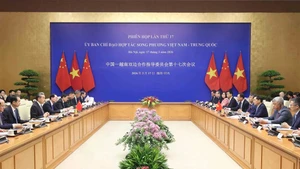 17-е заседание Руководящего комитета по двустороннему сотрудничеству Вьетнам – Китай. Фото: ВИА
