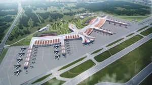 Перспективный вид международного аэропорта Фукуок. Фото: Sun Group