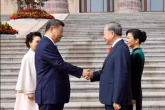 Состоялась официальная церемония встречи Генерального секретаря ЦК КПВ, Президента То Лама