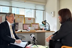 Профессор Фурута Мотоо — ректор Вьетнамско-японского университета. Фото: ВИА