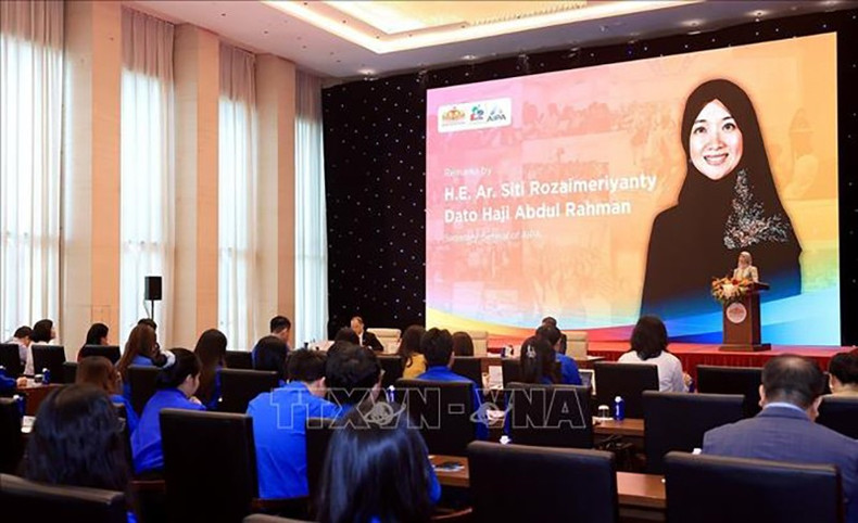 Общий вид мероприятия. Фото: ВИА vna-potal-hoat-dong-aipa-roadshow-tai-viet-nam-stand-2.jpg