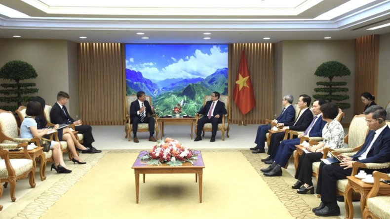 Общий вид приема. Фото: Чан Хай Общий вид приема. Фото: Чан Хай