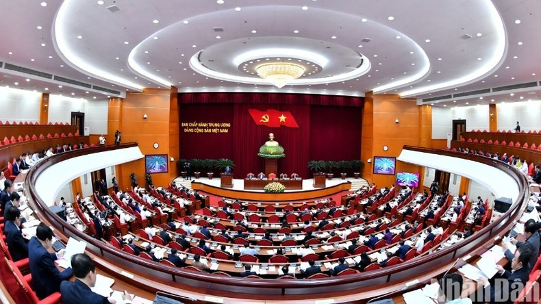 Общий вид пленума. Фото: Данг Кхоа