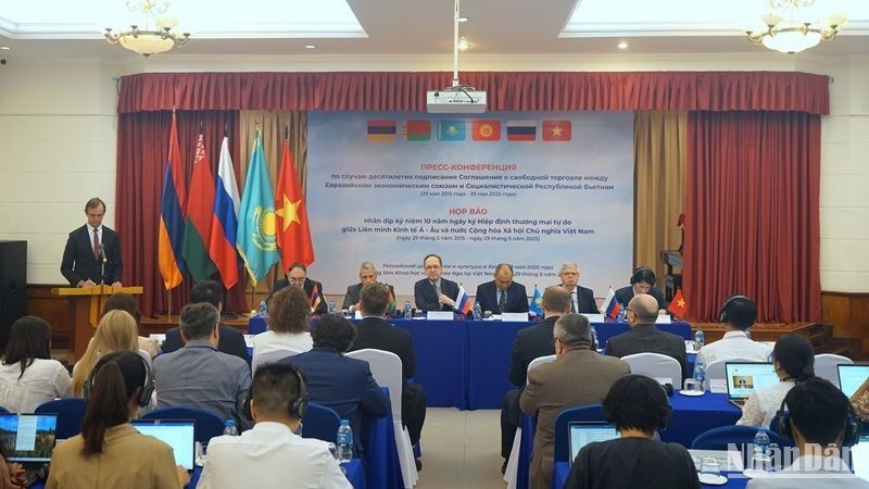 Соглашение о свободной торговле между Вьетнамом и Евразийским экономическим союзом (ЕАЭС) действует уже много лет. Фото: Чунг Хынг image-2.jpg