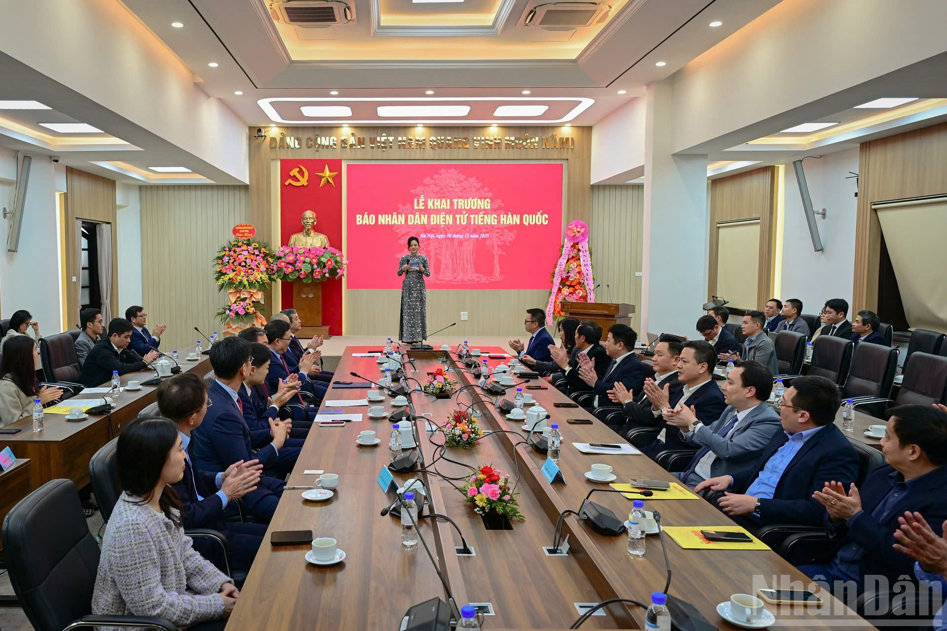 Общий вид церемонии. Фото: Бао Лонг