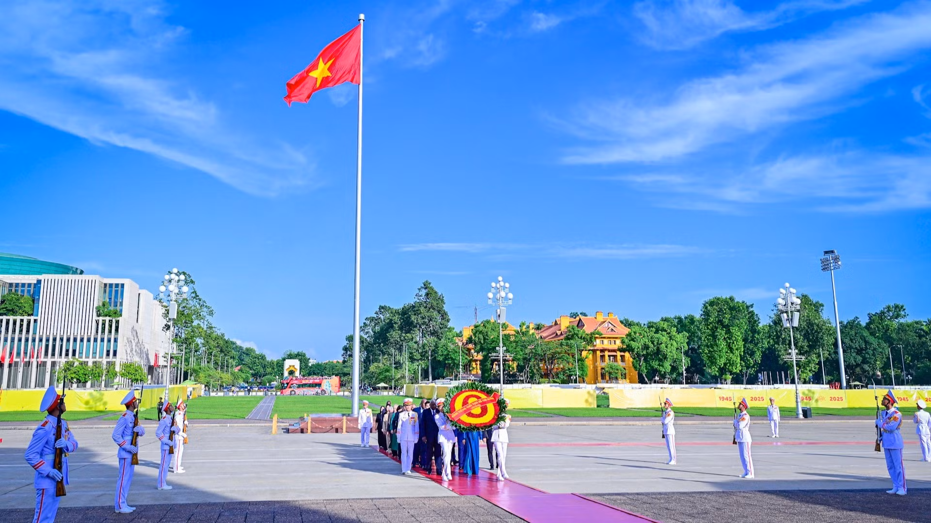 Общий вид церемонии.