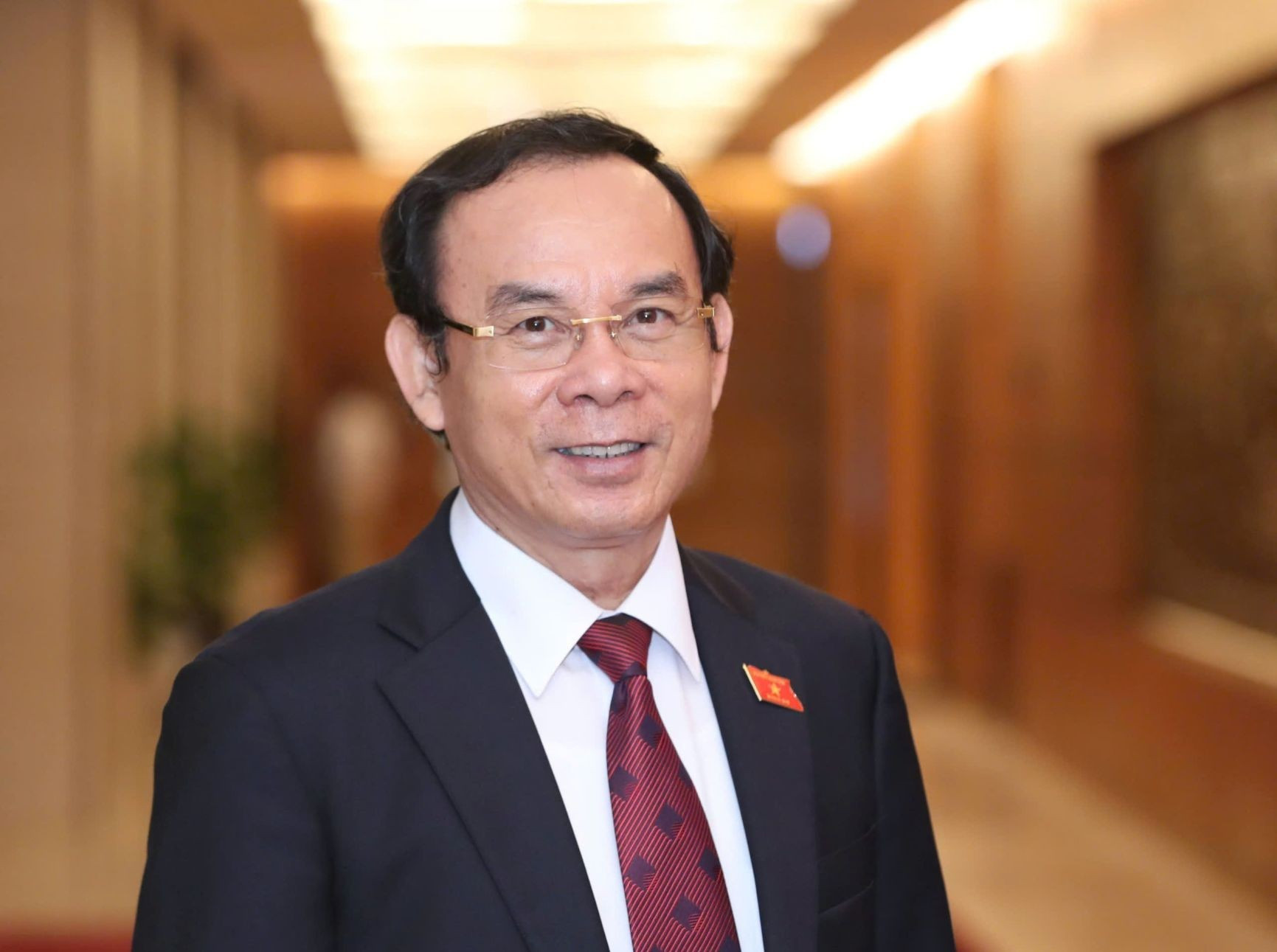 Член Политбюро, Постоянный член Подкомитета по подготовке документов XIV съезда КПВ Нгуен Ван Нэн. Фото: Зюи Линь