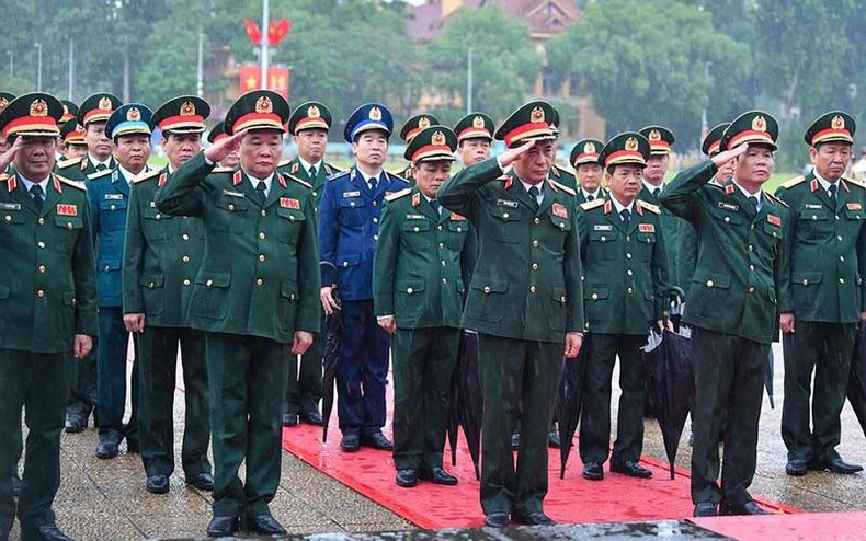 Делегация Центрального военного комитета (Министерство обороны). Делегация Центрального военного комитета (Министерство обороны).