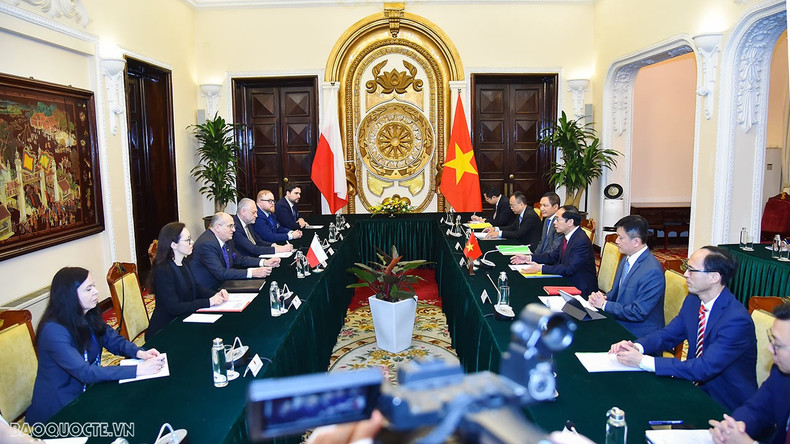 Общий вид переговоров. Фото: baoquocte.vn Общий вид переговоров. Фото: baoquocte.vn