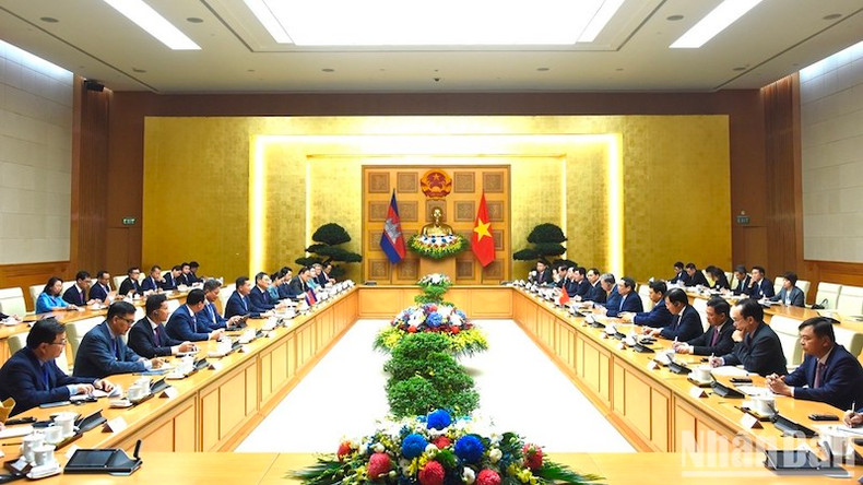 Общий вид переговоров. Фото: Чан Хай Общий вид переговоров. Фото: Чан Хай