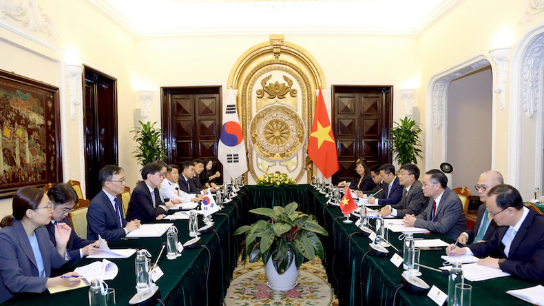 Общий вид диалога. Фото: МИД Вьетнама Общий вид диалога. Фото: МИД Вьетнама