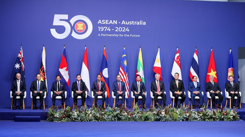 Главы делегаций – участники саммита АСЕАН-Австралия. Фото: VGP Главы делегаций – участники саммита АСЕАН-Австралия. Фото: VGP