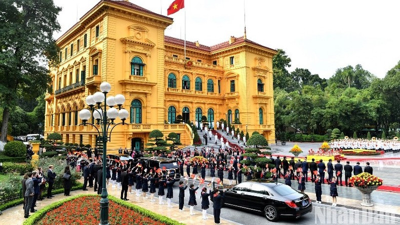 Общий вид церемонии. Фото: Данг Кхоа Общий вид церемонии. Фото: Данг Кхоа