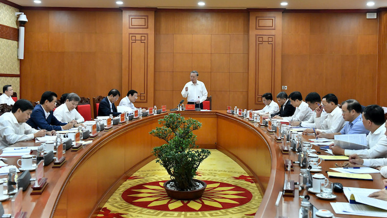 Общий вид заседания. Фото: Данг Кхоа