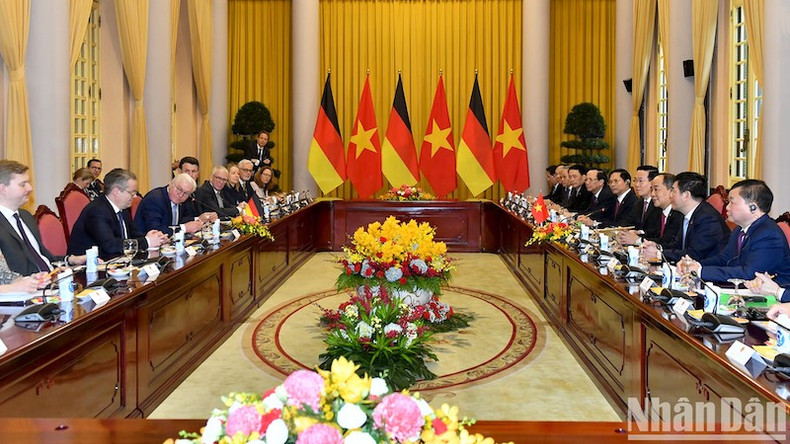 Общий вид переговоров. Фото: Данг Кхоа