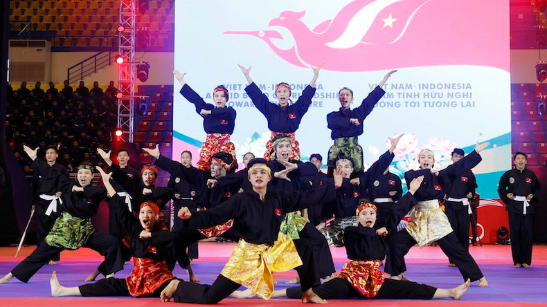 Представление боевых искусств Пенчак Силат. Фото: ВИА