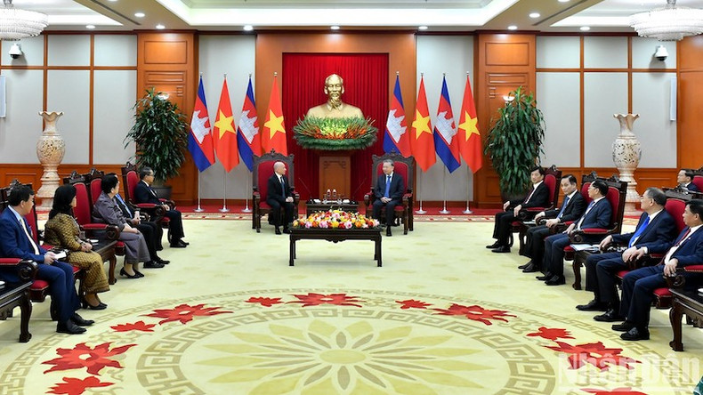 Общий вид встречи. Фото: Данг Кхоа