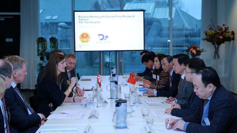 Рабочая встреча с Конфедерацией датской промышленности. Фото: VGP