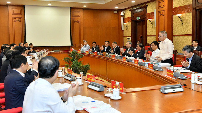 Общий вид заседания. Фото: Данг Кхоа