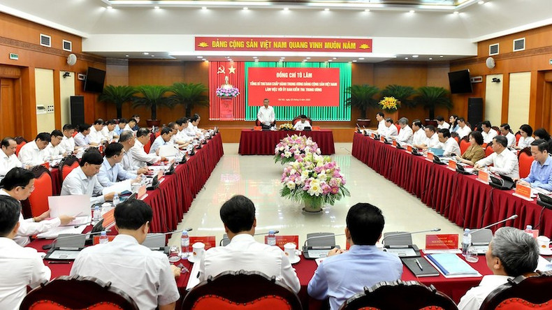 Общий вид встречи. Фото: Данг Кхоа