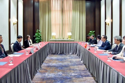 Общий вид приема. Фото: МИД Вьетнама