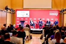 Участники форума обсудили ключевые темы, формирующие будущее экономического сотрудничества Вьетнама и ЕС. (Фото: ВИА)