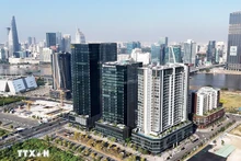 Международный финансовый центр в городе Хошимин планируется ввести в эксплуатацию в конце этого года. (Фото: ВИА)