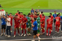 Команда U22 Вьетнама одержала уверенную победу над соперниками из Малайзии. (Фото: Суан Шон)