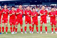 Женская сборная Вьетнама одержала уверенную победу. (Фото: Федерация футбола Вьетнама)