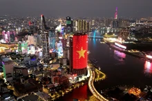 Центр города Хошимин. (Фото: ВИА)