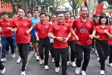 [Фото] Жители столицы с энтузиазмом приняли участие в Олимпийском дне бега 2026 г.