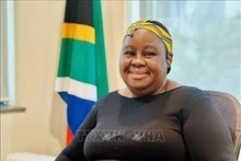 Посол Южно-Африканской Республики во Вьетнаме Вуйисва Тулело. (Фото: ВИА)