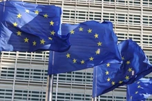 Флаг Европейского союза. (Фото: Синьхуа)