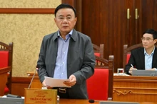 Товарищ Чан Кам Ту, член Политбюро, Постоянный член Секретариата. (Фото: Тхюи Нгуен)