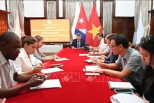 Общий вид пресс-конференции. (Фото: ВИА)