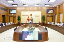 Заседание Постоянного комитета Национального собрания. (Фото: ВИА)