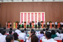 Департамент образования и подготовки кадров Ханоя проводит церемонию запуска Недели непрерывного обучения 2024 года. (Фото: Кюинь Нгуен)