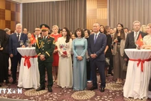 Мероприятие собрало многочисленных представителей властей Словакии, дипломатического корпуса, международных друзей, а также вьетнамцев, проживающих, обучающихся и работающих в Словакии. (Фото: ВИА)